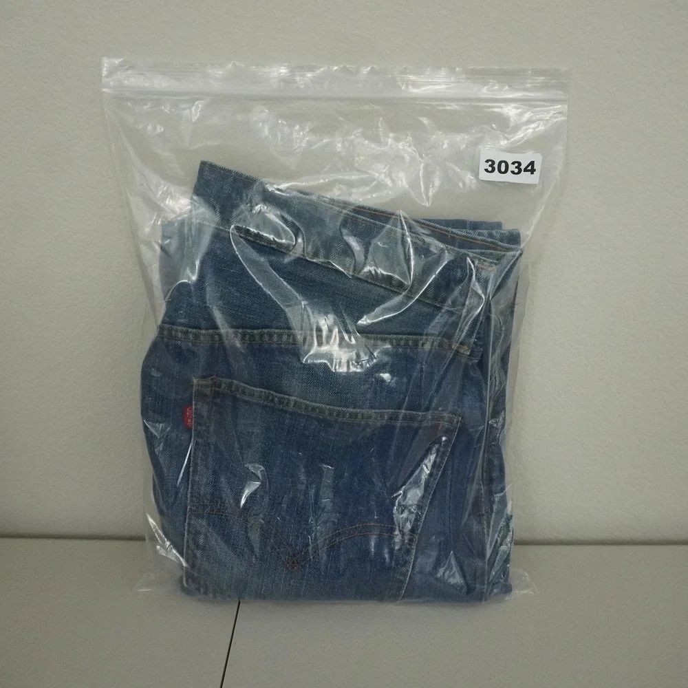 Levi's 505 Jeans Mens 35x31 Blue Vintage 70s Single Stitch Talon 42 Zipper